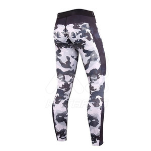 Leggings de yoga unisexe taille mi-haute, longueur intégrale, respirants, séchage rapide, en Spandex et Polyester, pour hommes et MMA - Product Image 3