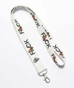 Correa bordada tejida con ganchos de metal dorado - Product Image 2