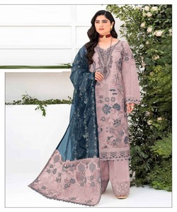 Abaya d'hiver islamique Dubai 3 pièces ensemble robe modeste en soie brillante pour femmes musulmanes imperméable élégante - Product Image 1