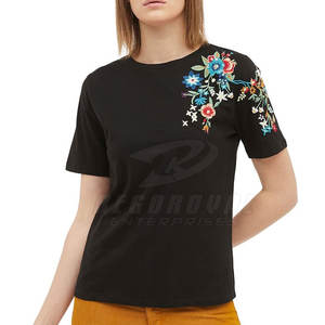 Venta al por mayor de uso al aire libre Camisetas impresas Manga corta Venta en línea Mujeres Camisetas impresas para la venta - Product Image 1