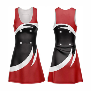 Uniforme de netball de poliéster 100% con estampado reversible personalizado para mujer para ropa deportiva para adultos - Product Image 1