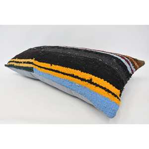 หมอนขนสัตว์ลายดอกวินเทจสไตล์โบฮีเมียนหรูหราขนาด18X18นิ้วสไตล์วินเทจดอกไม้สีน้ำตาลเย็บปะติดปะต่อกันเน้นสำหรับห้องนั่งเล่นผ้าทอเทคนิคขนาด16X36นิ้ว - Product Image 5