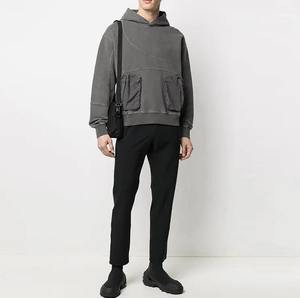 Sudadera con Capucha Personalizada, 100% Algodón, Estilo Vintage, Lavado Ácido, para Hombre, Ropa Urbana, Dikson Sports - Product Image 2