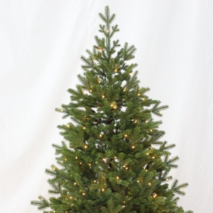 <span class=keywords><strong>Sapin</strong></span> de Noël artificiel pré-éclairé pour l'intérieur et l'extérieur, <span class=keywords><strong>sapin</strong></span> réaliste avec lumières <span class=keywords><strong>LED</strong></span> blanc chaud, support métallique, résistant aux intempéries - Product Image 4