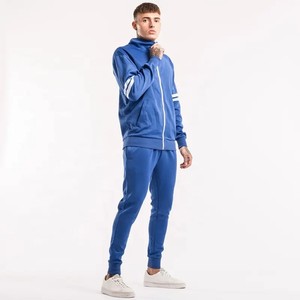 Ensembles de survêtement coupe-vent en polyester/coton respirant polaire à séchage rapide pour hommes pour l'hiver Fitness Gym Training Sports Jogging - Product Image 2