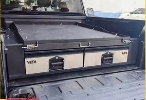 ระบบลิ้นชักสำหรับรถกระบะ กล่องเก็บของท้าย<span class=keywords><strong>รถ</strong></span>กระบะ กล่องเลื่อนสำหรับท้ายรถกระบะสำหรับการเดินทางแบบโอเวอร์แลนดิ้ง - Product Image 6