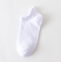 Chaussettes courtes décontractées pour hommes, couleur unie, en coton confortable et écologique, imprimées par sublimation personnalisée, pour le sport professionnel en automne
