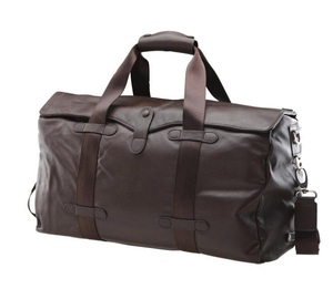 Offre Spéciale sac de voyage Weekender en cuir véritable unisexe grand matériau PC à fermeture éclair écologique et durable pour une utilisation en salle de sport - Product Image 2