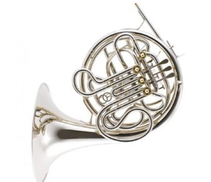 Trompa Francesa Doble Vintage, Instrumento Profesional de Latón - Product Image 1