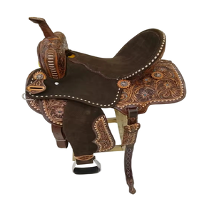 Selle Western économique en cuir véritable Original Shyam (WS 65)-Couleur de conception personnalisable confortable de haute qualité pour cheval - Product Image 1