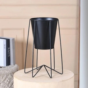 Mini macetas de metal que elevan su espacio con diseños de moda macetas colgantes para balcón sala de estar - Product Image 2
