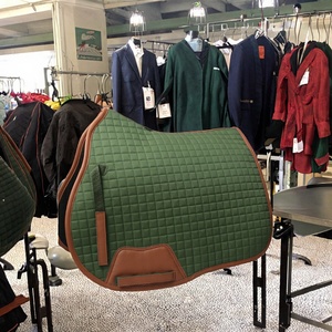 Almohadillas de Silla de Montar Ligeras de Cuero OEM para Salto, con Protección de Doma Clásica Teñida Lisa, Relleno de Poliéster y Forro de Polialgodón SHM-00M8001 - Product Image 3