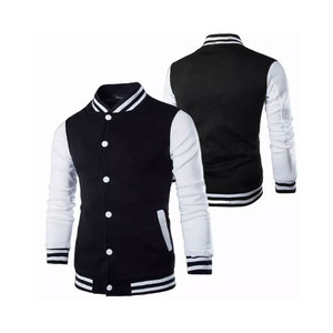 Chaqueta Universitaria de Béisbol de Lona para Hombre, Estilo OEM, Chaqueta de Invierno Personalizada Más Vendida con Logotipo Frontal, Nueva Llegada - Product Image 1