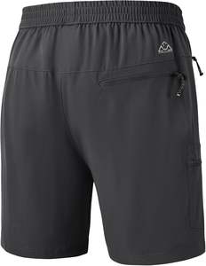 Pantalones cortos transpirables de alta calidad para hombre, pantalones cortos informales para gimnasio, nuevo diseño, pantalones cortos para correr, bolsillos en la cintura elástica - Product Image 2