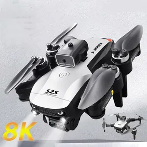 New S2S Mini Drone Professional 8K HD Camera Obstacle Avoidance Aerial Photography Brushless Foldable Quadcopter Flying 25Min
