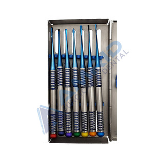 ชุดเครื่องมือทันตกรรมรากลิฟต์ทันตกรรมราก PDL 7ชิ้นเครื่องมือผ่าตัดทางทันตกรรม - Product Image 2