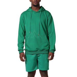 2025 New Arrival Wholesale <b>Men</b> Casual <b>Hoodie</b> & <b>Shorts</b> <b>Set</b> Breathable <b>Men</b> <b>Hoodie</b> & <b>Shorts</b> <b>Set</b> - Product Image 2