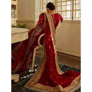 ชุดแต่งงานผ้าปะติดผ้าโพลีเอสเตอร์สำหรับผู้หญิง100% ทรงเอไลน์ปักดีไซน์ใหม่2025 - Product Image 5