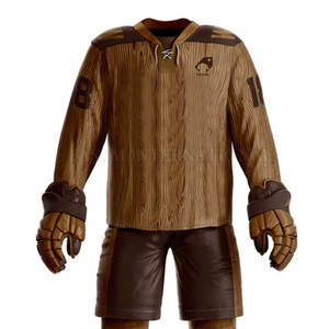 Uniforme de hockey sur glace sport léger Uniforme de hockey sur glace surdimensionné Uniforme de hockey sur glace porté par les jeunes - Product Image 4