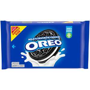 Oreo Thins saveur chocolat noir et menthe, biscuits sandwichs légers et croustillants, collation dessert pour la maison, le bureau et les voyages, paquet de 100g - Product Image 6