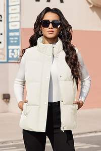 Venta Directa de Fábrica, Chaleco Acolchado con Cremallera Personalizado, Transpirable, de Alta Calidad, Informal, para Hombre, para Invierno, 100% - Product Image 4