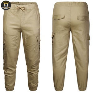 กางเกงขายาวทรงตรงสำหรับผู้ชายทันสมัย ​​ทรงปกติ เอวกลาง กางเกงคาร์โก้ ระบายอากาศ กันลม สวมใส่สบาย ลำลอง ใส่ได้ทุกฤดู - Product Image 3