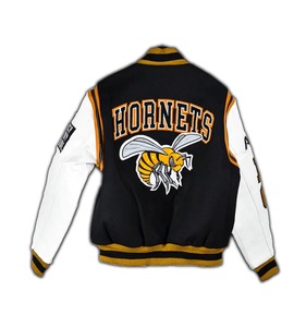 High Quality Mono Riders Versity Jacket for Men Women Casual/Preppy Style Fleece Fabric <b>Covered</b> <b>Button</b> Closure Winter Ready - Product Image 2