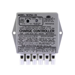 ตัวควบคุมการชาร์จพลังงานแสงอาทิตย์ Flexcharge NC25A 48V 25A MPPT พร้อมจอ LCD - Product Image 2