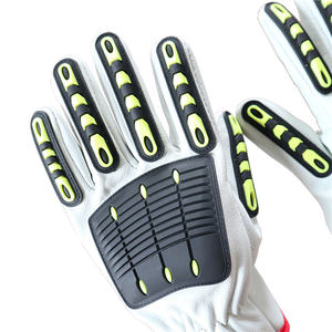 Gants de soudage de haute qualité avec logo personnalisé Gants de sécurité antidérapants et anti-chaleur résistants aux coupures pour soudeur - Product Image 4