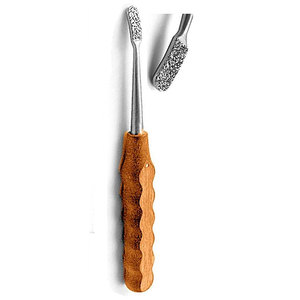 Lime osseuse de haute qualité avec poignée en fibre Instrument chirurgical orthopédique enduit de diamant de 18 cm / 7 pouces de longueur - Product Image 2