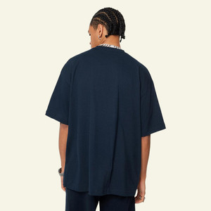 เสื้อยืดแขนสั้นพิมพ์ลายสกรีนผ้าฝ้ายแท้ขนาดใหญ่โอเวอร์ไซส์ - Product Image 2