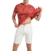 Camiseta de Hombre de Alta Calidad, 190 Gramos, 100% Algodón Jersey, Impresión Digital, Logotipo Personalizado, Estilo Formal, Ropa Transpirable