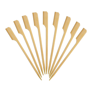Brochetas desechables para barbacoa de bambú de fábrica al por mayor Brochetas Teppo Fabricadas en Vietnam Herramientas para barbacoa - Product Image 1