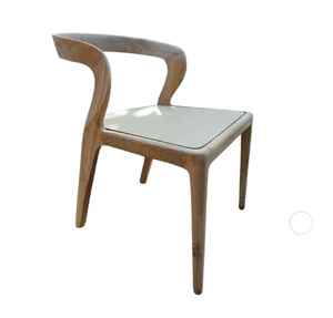 เก้าอี้ไม้แบบมินิมอลเก้าอี้ห้องนั่งเล่น - Product Image 4