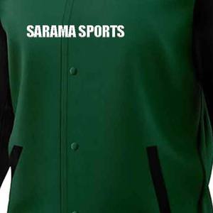 Fabricante de Chaquetas Universitarias Personalizadas, Chaqueta Universitaria de Lana y Cuero PU con Logotipo Bordado - Product Image 4