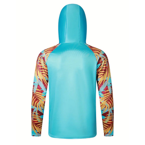 Pakistan Industry Made Low Moq <b>Camouflage</b> Fishing Hoodies Wholesale Camo Long Sleeve Hoodies for Men Wholesale Rate OEM - Product Image 2