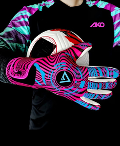 Gants de gardien de but de football en latex original antidérapants, protection des doigts, respirants, pour hommes et femmes, entraînement et match, par Ako - Product Image 4