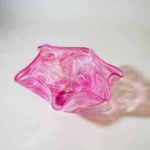 Bol en résine haut de gamme, décoration artistique de centre de table, design rond fait à la main pour la nourriture et les modèles, décoration pour la maison et les mariages - Product Image 3