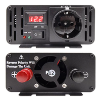 HOULI Tek Fazlı 24V - 220V/120V 2000W Saf Sinüs Dalgalı İnvertör Ev ve Araç Kullanımı için 50/60Hz %90 Verimlilik