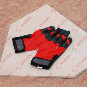 Gants de Frappeur de Baseball Personnalisés Joueur d'Équipe Professionnel Vente à Chaud Gants de Frappeur en Cuir à Manchette Courte - Product Image 5