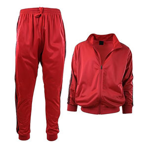 Survêtement de sport d'entraînement Ensembles de jogging personnalisés respirants à fermeture éclair - Product Image 2