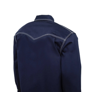 Chemises FR à Boutons, Haute Visibilité, Certifiées CE, Durables, Coutures Renforcées, Résistantes aux Arcs Électriques, pour le Secteur Pétrolier et Gazière, Remise en Gros - Product Image 5