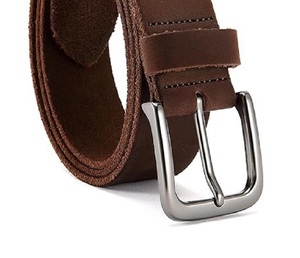 Ceintures en cuir véritable personnalisables de vente chaude Style occidental avec de l'acier pour la boucle tailles disponibles-vente en gros de cuir formel de Cowboy - Product Image 3