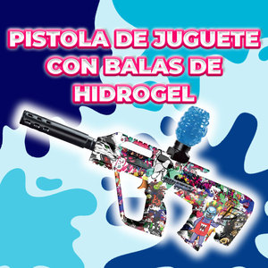 Pistola ad Acqua Automatica Ricaricabile da 45 cm con Idrogel per Gioco Intenso e Sicuro - Product Image 5