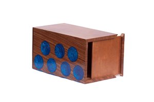 Resin Rosewood Mix Cremation <b>Urns</b> <b>for</b> Human <b>Ashes</b> Adult Burial <b>Urns</b> <b>for</b> Columbarium <b>Wooden</b> Box Funeral <b>Ashes</b> Large - Product Image 4