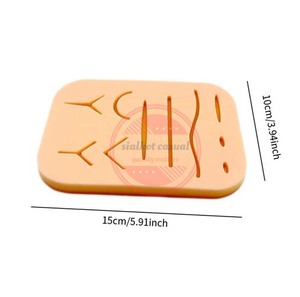 แผ่นเย็บสามชั้นแผ่นฝึกหัดทางการแพทย์ - Product Image 3