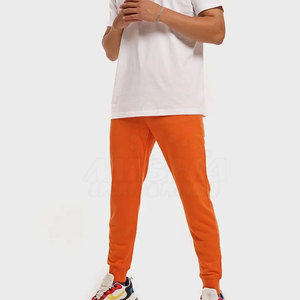 Pakistán hizo precio barato Color sólido hombres Joggers alta calidad cómodo Casual Joggers para hombres - Product Image 4