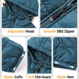 เสื้อแจ็กเก็ตสำหรับฤดูหนาวประสิทธิภาพสูงพร้อมพิมพ์โลโก้ตามสั่งปักด้วยฉนวนเสื้อโค้ทกลางแจ้งผู้ผลิตโดยตรงจากโรงงาน - Product Image 4