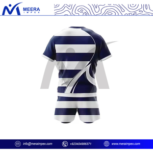 Vente en gros d'uniformes de rugby pour hommes, short en jersey respirant à séchage rapide, ensemble de vêtements de sport pour clubs d'équipe avec logo personnalisé, vêtements professionnels - Product Image 4