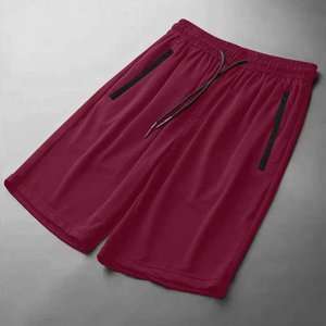 Pantalones cortos atléticos de algodón para hombre, pantalones cortos deportivos para correr en el gimnasio de entrenamiento de 7 pulgadas, cintura elástica con cordón ligero - Product Image 4